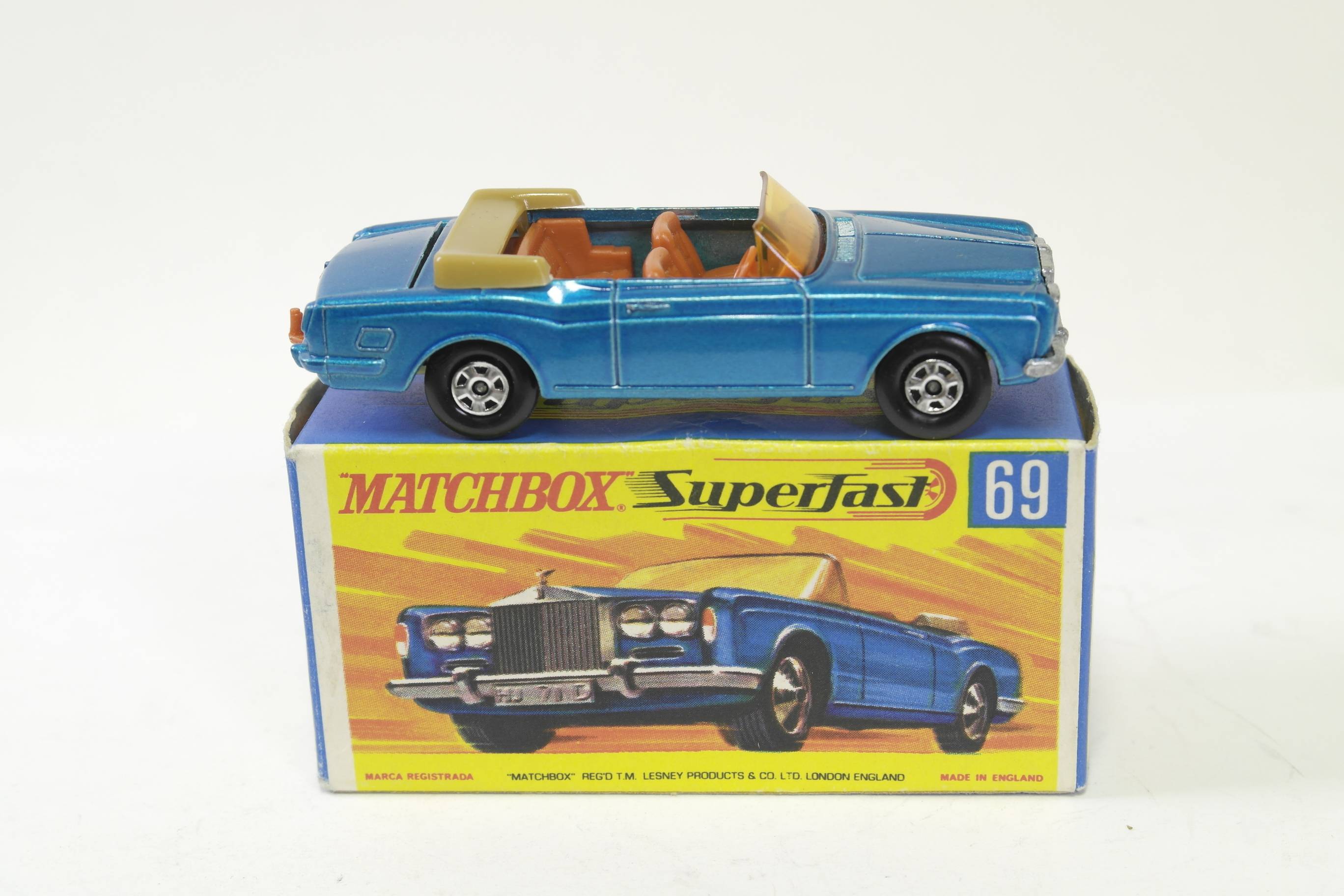 Matchbox M69 Rolls Royce side