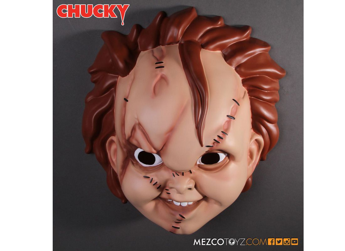 Mezco ME78160, Scarred Chucky Mask Bride Of Chucky - Free Price