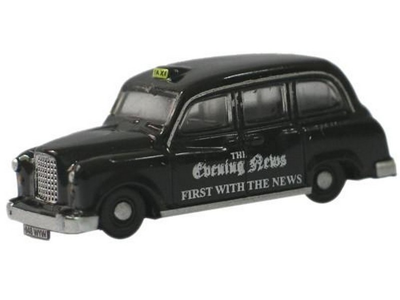 Austin FX4 Taxi Evening News