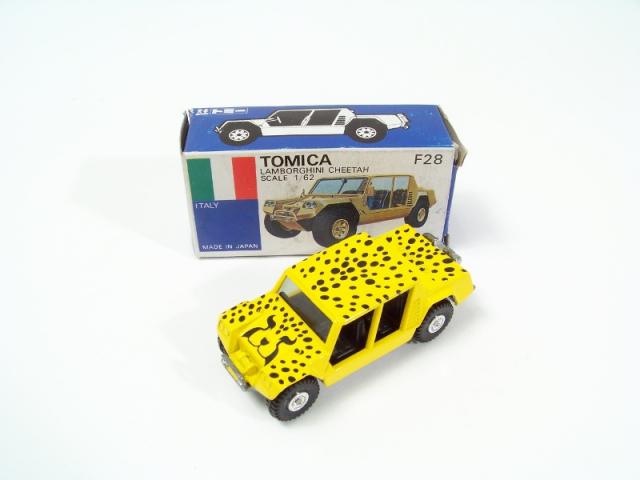 Tomica F28, Lamborghini Cheetah - Free Price Guide & Review