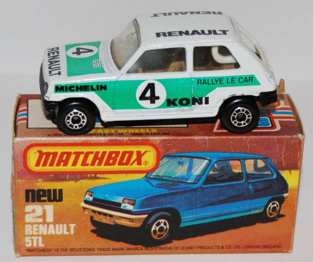 matchbox renault 5