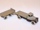 Flat Truck and Trailer