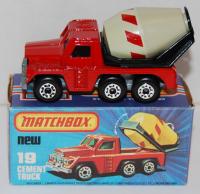 matchbox cement truck 1976