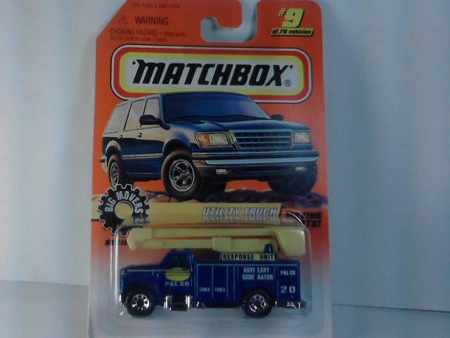 matchbox utility truck