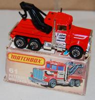 Picture Gallery for Matchbox 61e Peterbilt Wrecker