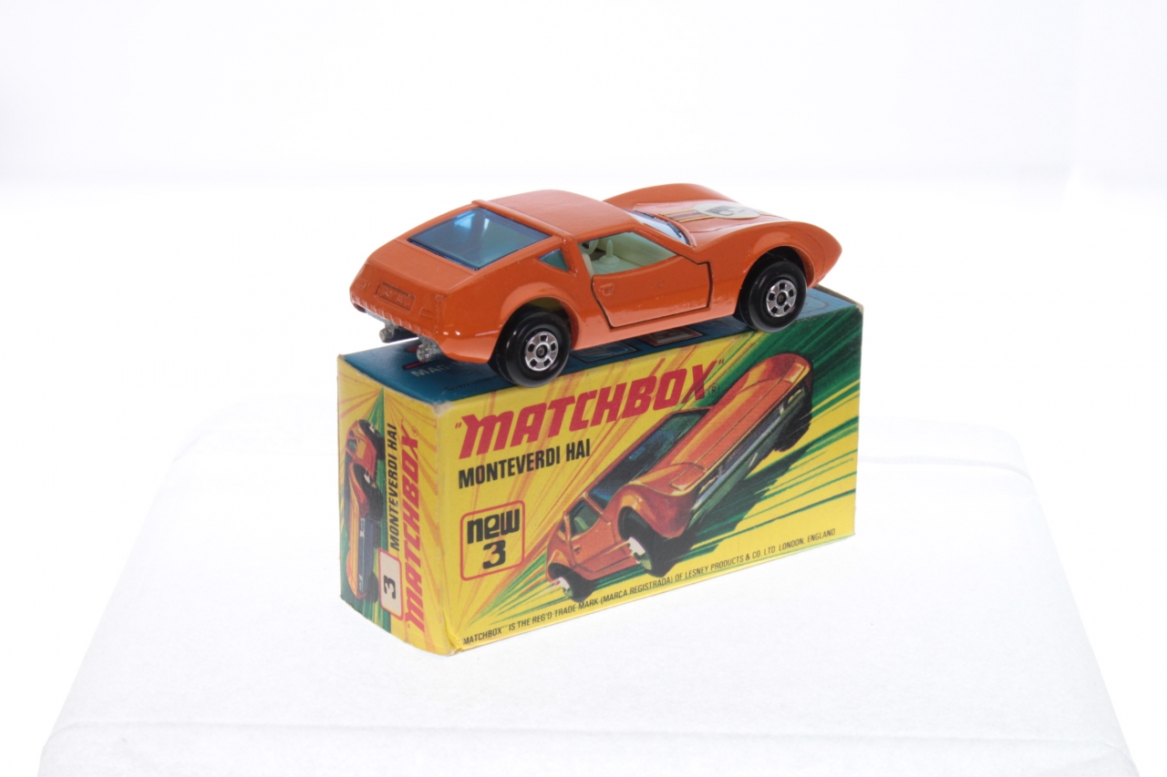 1973 Vintage Diecast MATCHBOX Superfast #3 Monteverdi Orange Car. Made –  Sustainable Deco, Inc.