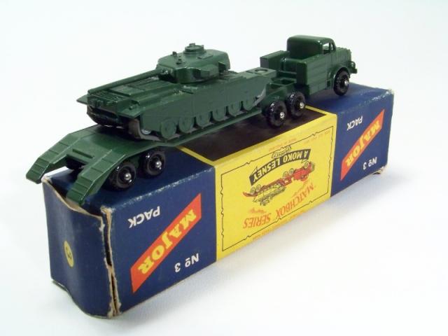 matchbox tank transporter