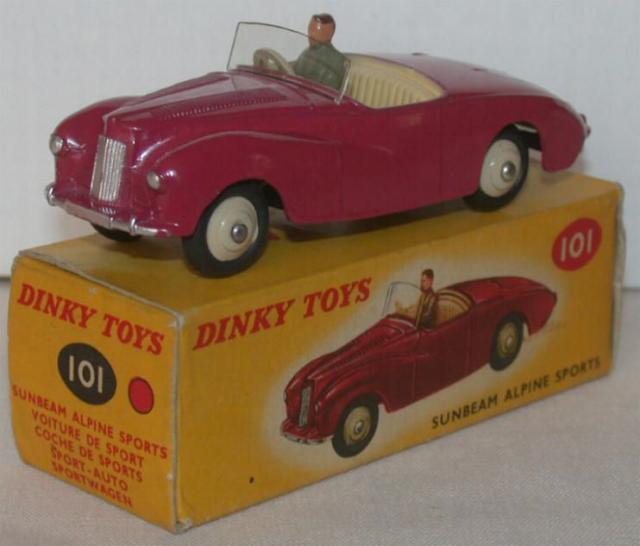 dinky sunbeam alpine