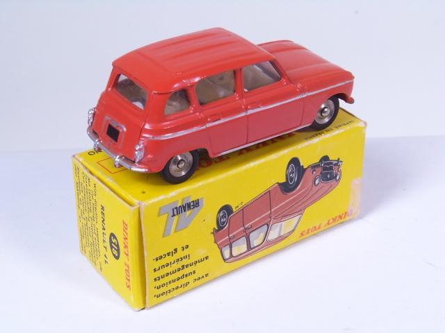 DINKY ディンキー スペイン 518 レア青 ルノー4L ミニカー