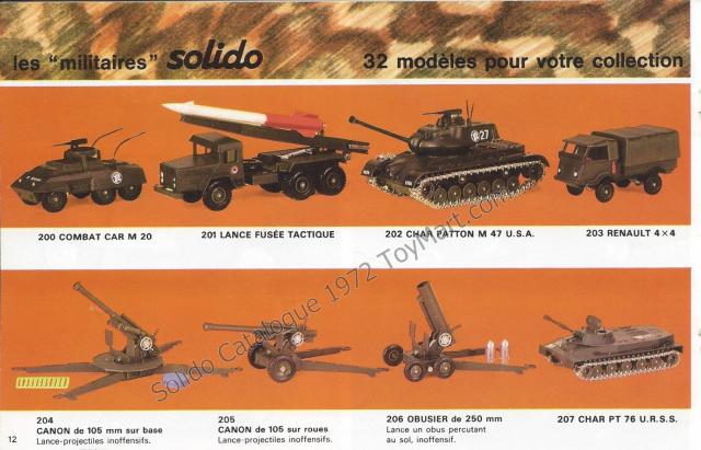 solido diecast military vehicles