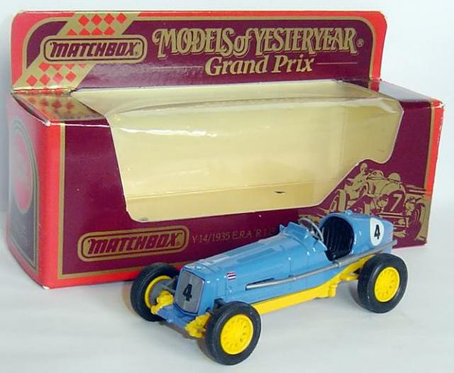 Matchbox Yesteryear Y14, 1935 ERA R1B - Free Price Guide & Review