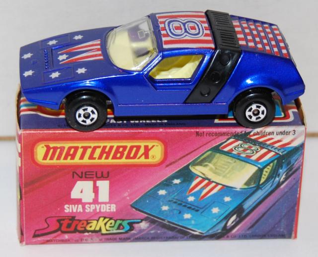 matchbox no 41 siva spyder