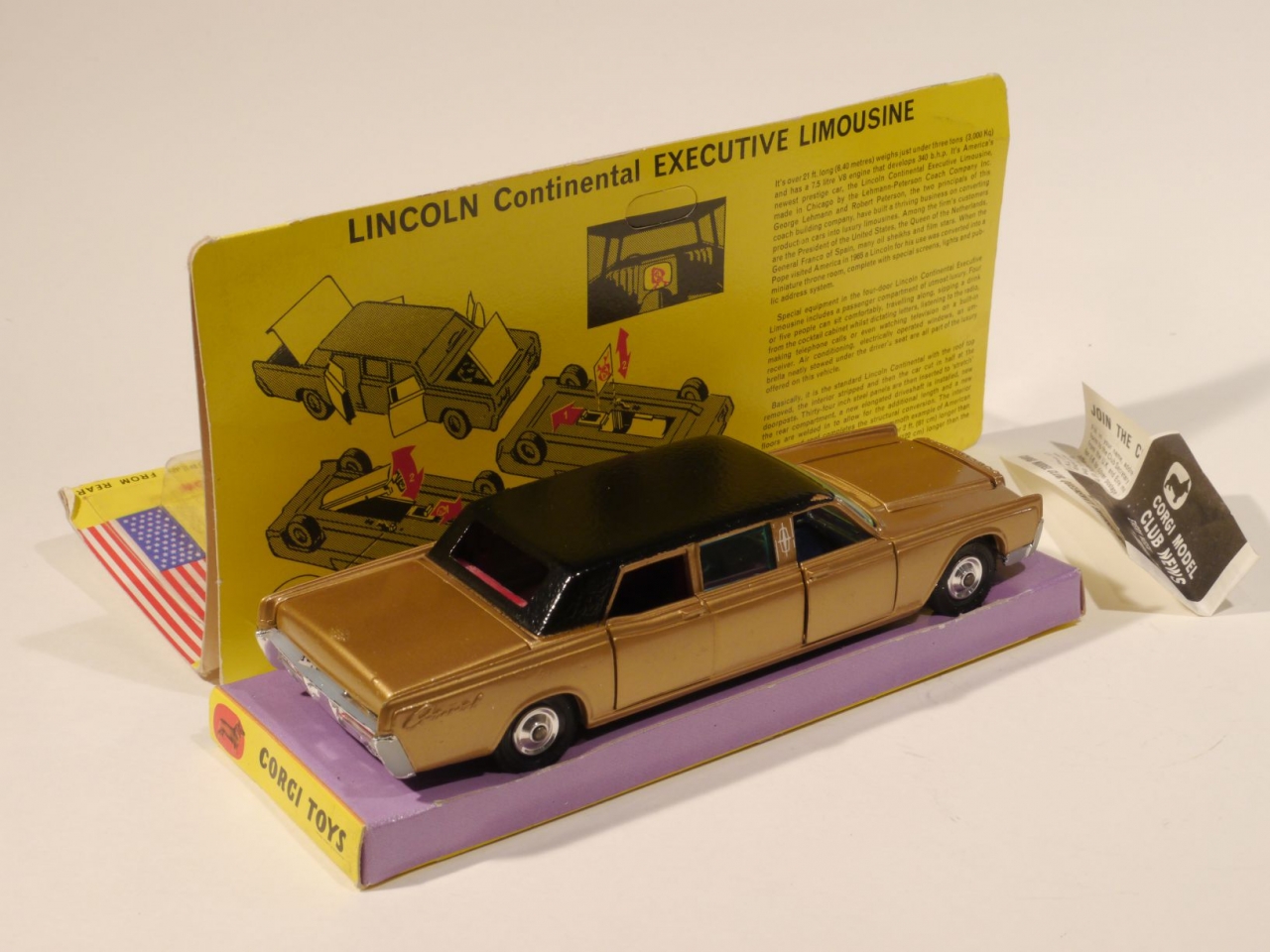 corgi lincoln continental