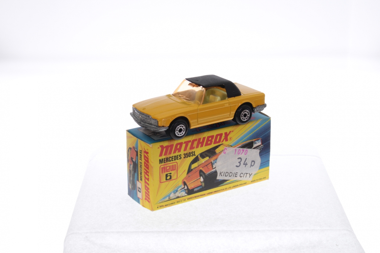 Matchbox 6e, Mercedes 350L - Free Price Guide & Review