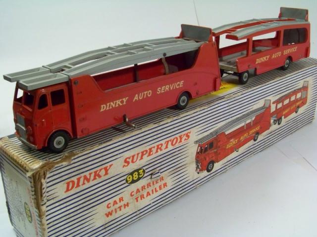 dinky toys car transporter