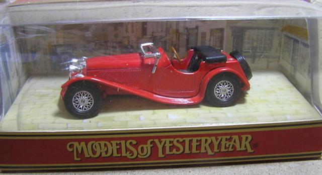 matchbox 1936 jaguar ss100