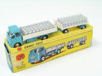 Picture Gallery for Corgi 21 ERF Milk Truck and Trailer