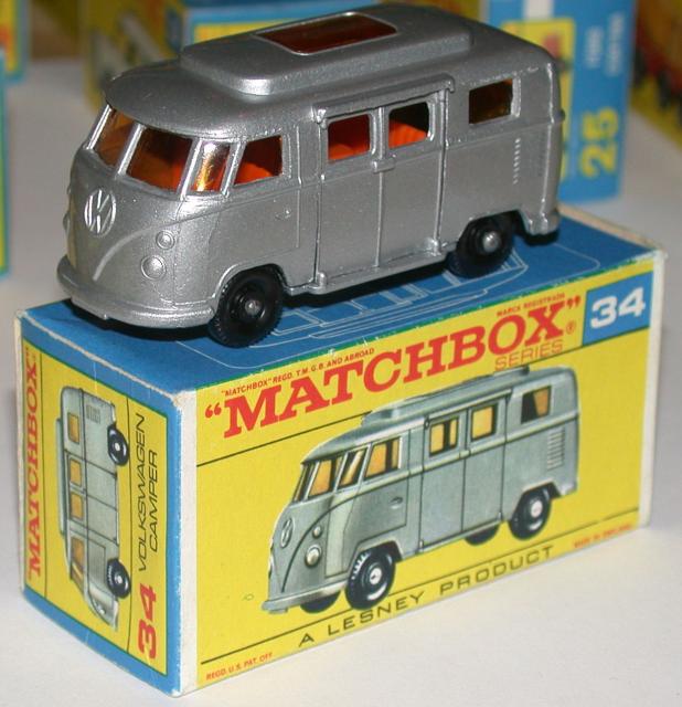 Matchbox 34c, Volkswagen Camper - Free Price Guide & Review