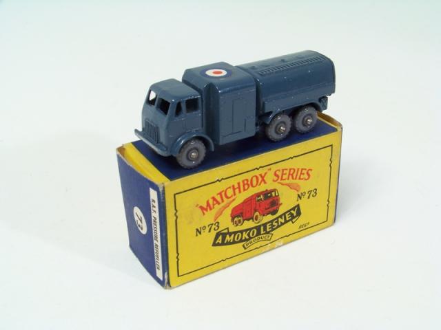 Matchbox 73a, R.A.F Re-Fueller Leyland - Free Price Guide & Review