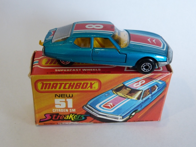 Matchbox 51d, Citroen SM - Free Price Guide & Review