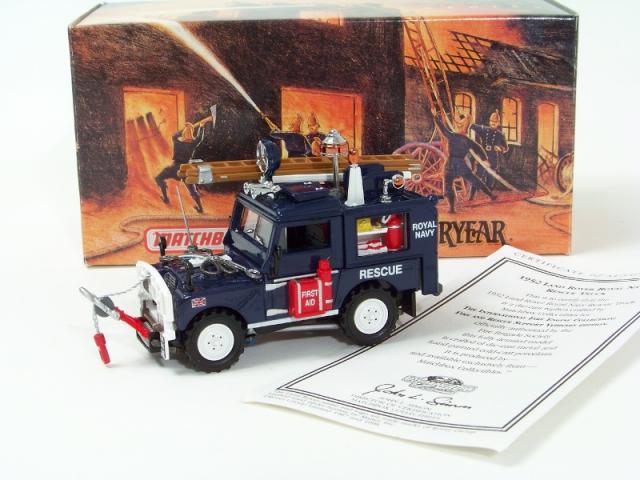 Matchbox Yesteryear YYM35188, 1952 Land Rover - Free Price Guide 