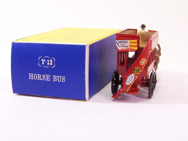 Matchbox Yesteryear Y12, Horse Drawn Bus - Free Price Guide & Review