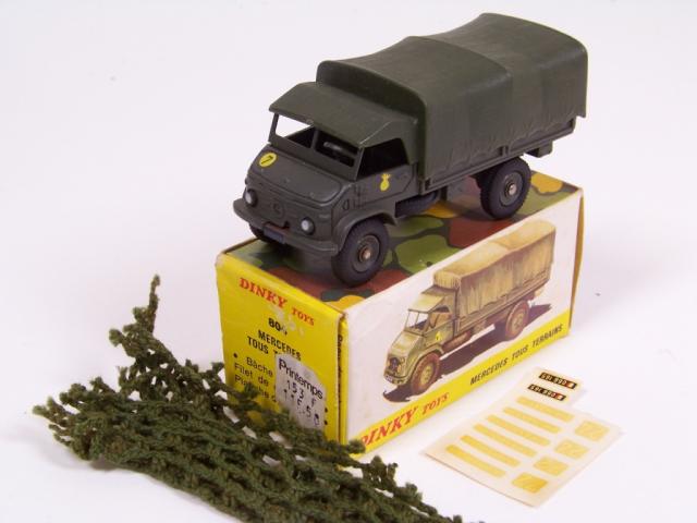 mercedes unimog dinky toys