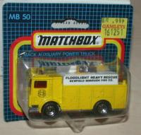 Matchbox auxiliary store power truck