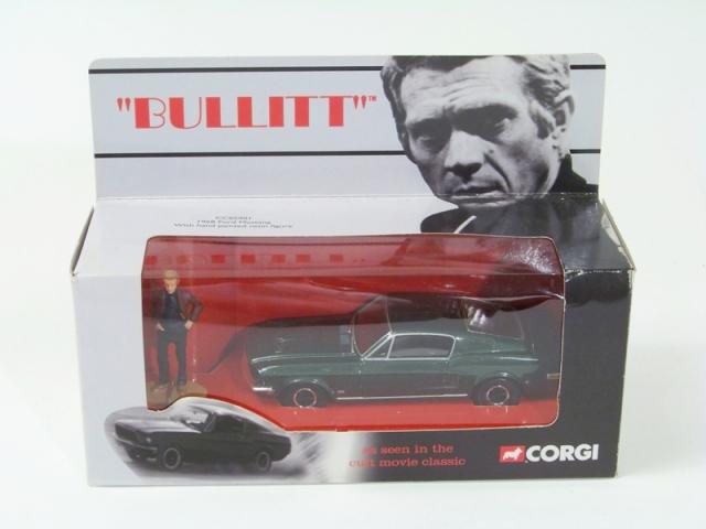 corgi bullitt mustang