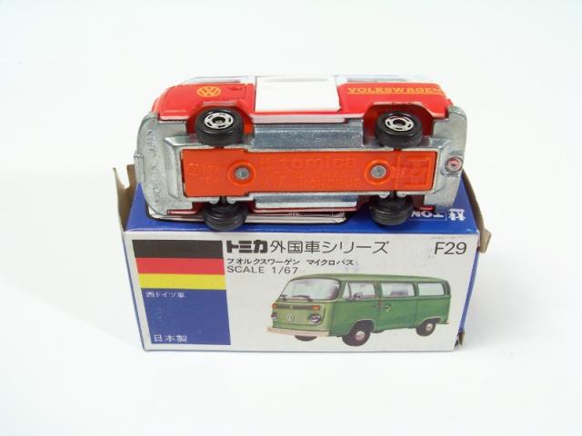 Tomica F29, VW Microbus - Free Price Guide & Review