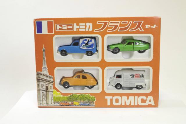 Tomica T30, French 4 Vehicle Set - Free Price Guide & Review