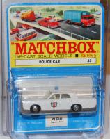 Picture Gallery for Matchbox 55d Mercury Police Car