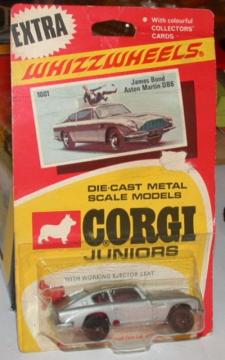 Picture Gallery for Corgi Juniors 1001 James Bond Aston Martin