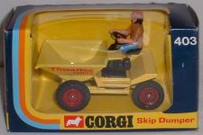 Picture Gallery for Corgi 403 Skip Dumper