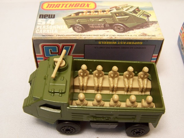 Matchbox 54d, Personnel Carrier - Free Price Guide & Review