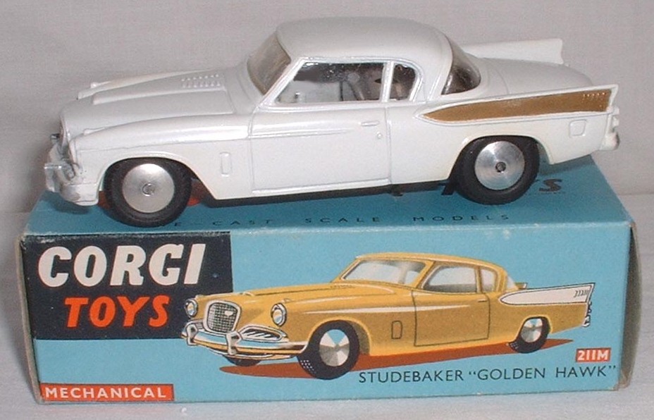 corgi studebaker golden hawk