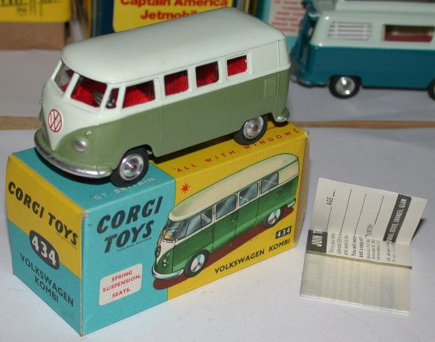 corgi vw camper van