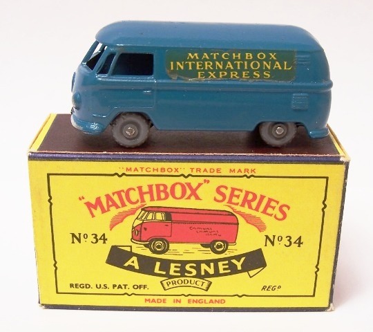 Matchbox 34a, Volkswagen Microvan - Free Price Guide & Review