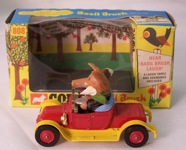 corgi basil brush car