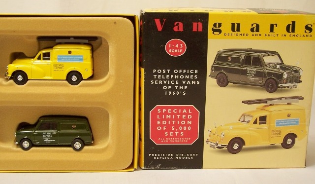 Vanguards PO2002, Post Office Van Set - Free Price Guide & Review