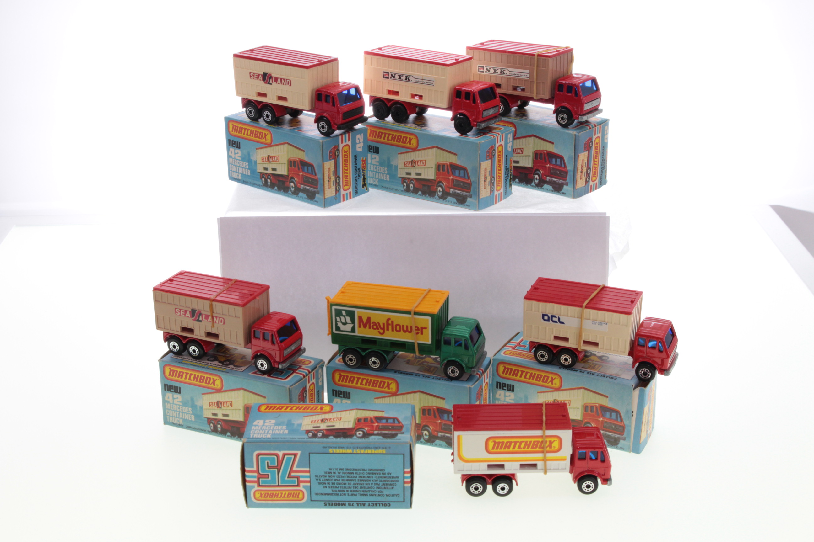 matchbox container truck