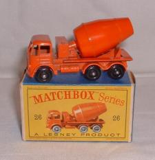 Matchbox 26b, Foden Cement Mixer - Free Price Guide & Review