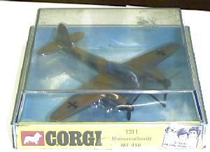 Picture Gallery for Corgi 1311 Messerschmitt ME410