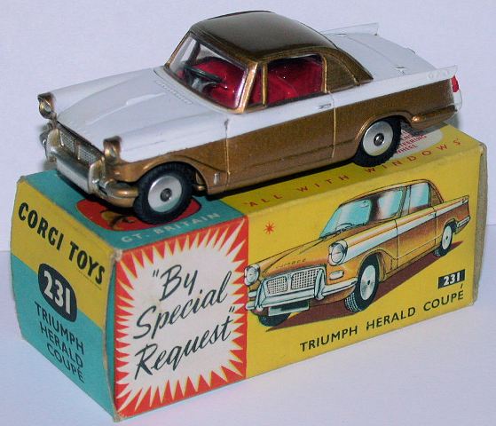 corgi triumph herald coupe