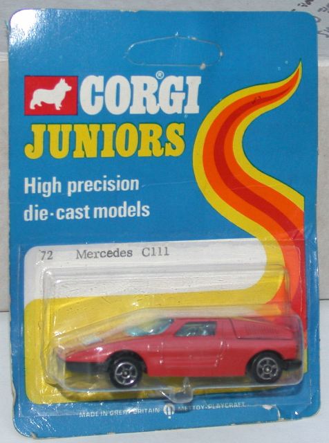 corgi juniors mercedes c111