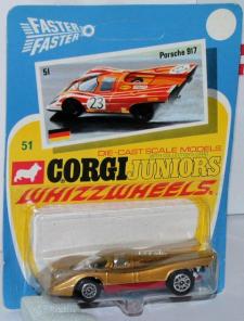 Corgi Juniors 51, Porsche 917 - Free Price Guide & Review