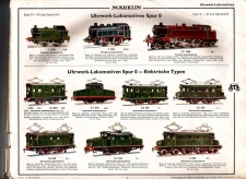 Picture Gallery for Marklin CS920 Clockwork Electric Type Loco