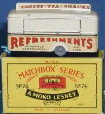 Picture Gallery for Matchbox 74a Mobile Refreshments Bar