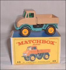 Matchbox 49b, Mercedes Unimog - Free Price Guide & Review