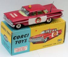 corgi chevrolet impala fire chief